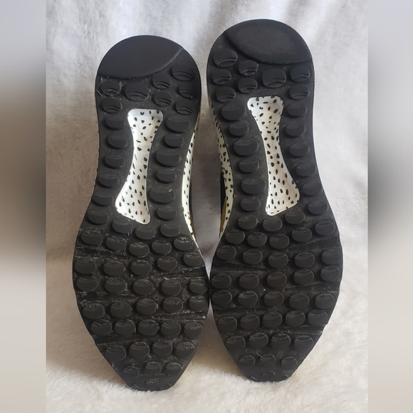 Steve Madden women's size 8 Barra Wedge sneakers leopard print snake print - Picture 3 of 3